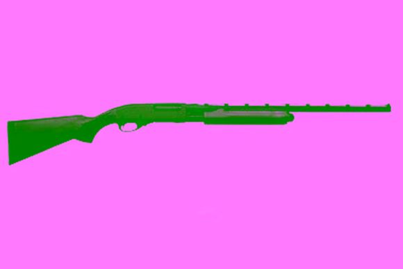 Picture of Remington Model 870 Express Compact Synthetic Pump Action Shotgun - 20Ga, 3", 21", Vented Rib, Matte Black, Matte Black Synthetic Stock, 13" LOP & Adjustable LOP Kit, 4rds, Rem Choke (Modified)