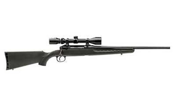 Picture of Savage Arms Axis Series, Axis XP Bolt Action Rifle - 308 Win, 22", Matte Black, Carbon Steel, Matte Black Synthetic Stock, 4rds, w/Bushnell 3-9x40mm