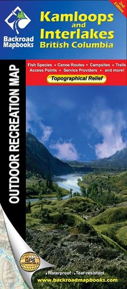 Picture of Backroad Mapbooks, Adventure Map - British Columbia, Kamloops & Interlakes, 2nd Edition 2010