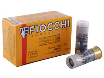Picture of Fiocchi Low Recoil Rifled Slug 12LRSLUG, 12 Gauge, 2-3/4", 1 oz, 1150 fps, 10 Rd/bx