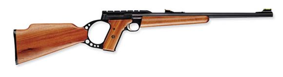 Picture of Browning Buck Mark Sporter Rimfire Semi-Auto Rifle - 22 LR, 18", Sporter Contour, Matte Blued, Oil Grade I Turkish Walnut Stock, 10rds, Truglo/Marbles Adjustable Fiber-Optic Sights