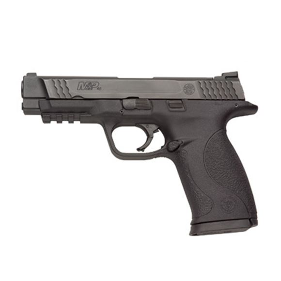 Picture of Smith & Wesson (S&W) M&P45 Striker Fire Action Semi-Auto Pistol - 45 ACP, 4-1/2", Black 68HRc, Zytel Polymer Palmswell Grip, 2x10rds, Steel Ramp Dovetail Mount Front & Steel Novak Lo-Mount Carry Rear Sights
