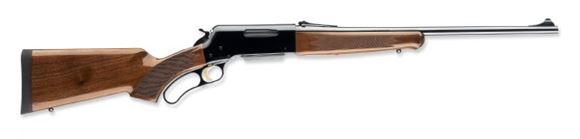 Picture of Browning BLR Lightweight w/Pistol Grip Lever Action Rifle - 300 Win Mag, 24", Sporter Contour, Polished Blued, Polished Black Aluminum Alloy Receiver, Gloss Grade I Black Walnut Stock, 3rds, Brass Bead Front & Fully Adjustable Rear Sights