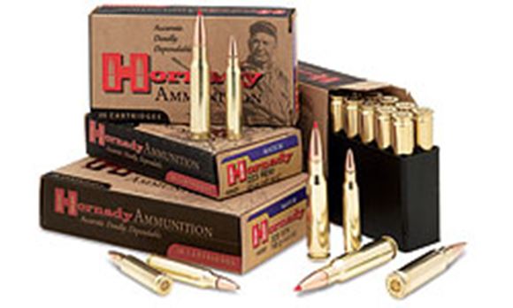 Picture of Hornady Match Rifle Ammo - 308 Win, 168Gr, A-MAX, 20rds Box