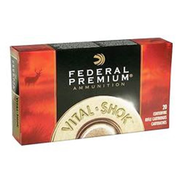 Picture of Federal Premium Vital-Shok Rifle Ammo - 270 WSM, 130Gr, Trophy Bonded Tip, 20rds Box