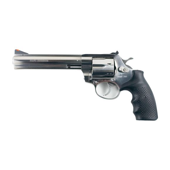 Picture of Alfa-Proj ALFA Steel 3561 DA/SA Revolver - 357 Mag, 6", Stainless Steel, 6rds, Adjustable Sight