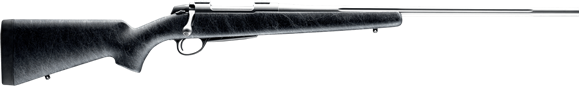 Picture of Sako A7 Roughtech Pro Bolt Action Rifle - 308 Win, 24.4", Stainless Steel, Cold Hammer Forged Medium Contour Fluted Barrel, Black w/Grey Spider Web Rough Surface Texture Stock w/Fully Integrated Aluminium Bedding, 3rds, 2-4lb Adjustable Trigger