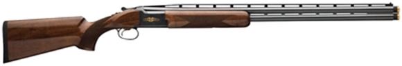 Picture of Browning Citori Crossover Target Over/Under Shotgun - 12Ga, 3", 30", Vented Rib, Polished Blued, Gloss Grade II American Black Walnut Stock, Invector-Plus Midas (F,M,IC), Ivory Front Bead Sight, 60/40 POI