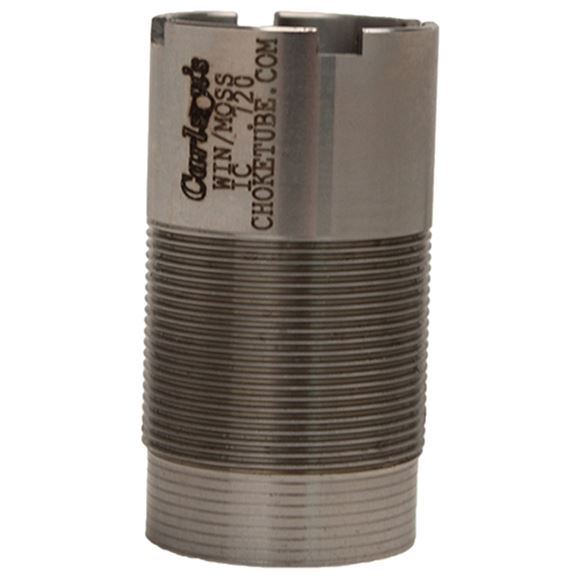 Picture of Carlson's Choke Tubes, Winchester - Winchester Flush Mount Replacement Stainless Choke Tubes, 12Ga, Improved Cylinder, 17-4 Heat Treated Stainless Steel, Interchangeable w/Winchester/Mossberg/Browning Invector/Weatherby & Savage Shotguns