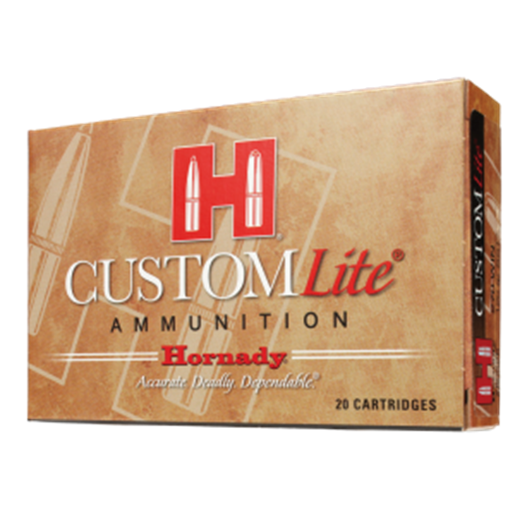 Picture of Hornady Custom Lite Rifle Ammo - 270 Win, 120Gr, SST Custom Lite, Reduced Recoil, 20rds Box