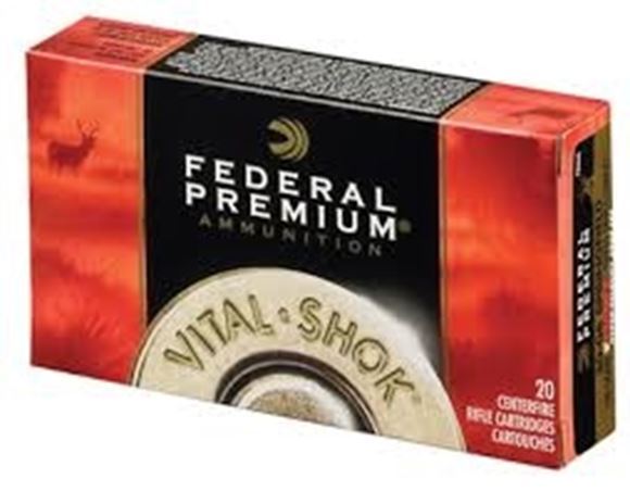 Picture of Federal Premium Vital-Shok Rifle Ammo - 270 Win, 130Gr, Nosler Partition, 200rds Case