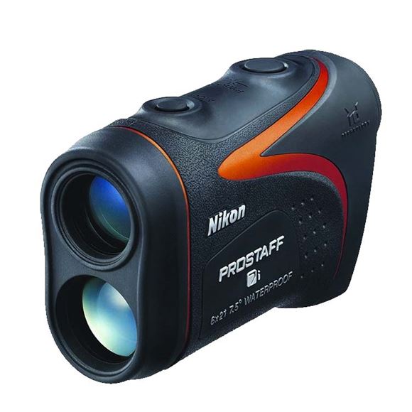 Picture of Nikon Sport Optics Rangefinders - PROSTAFF 7i Laser Rangefinder, 6x21mm, 8-1300yds, Waterproof/Fogproof, Black, CR2 3V