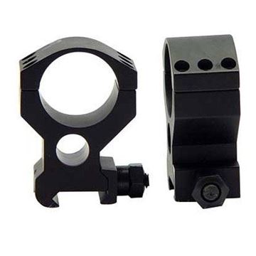 Picture of Burris Mounting Systems, Rings, Xtreme Tactical Rings - 30mm, Extra-High (1.60"), 2-Rings, Aluminum, Matte