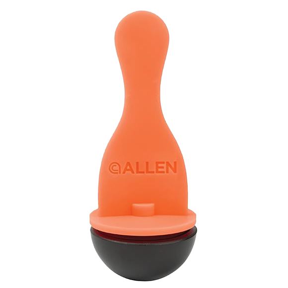 Picture of Allen Shooting Accessories, Targets/Throwers - Stand-Up Bowling Pin Take-A-Hit Target, For Guns Up To 45 Caliber, Metal Core Base, Self Healing Target