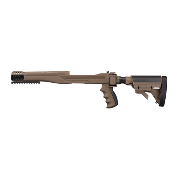 Picture of Advanced Technology International (ATI) Ruger Rifles Stocks - Ruger 10/22 Strikeforce Stock w/Scorpion Recoil System, Desert Tan