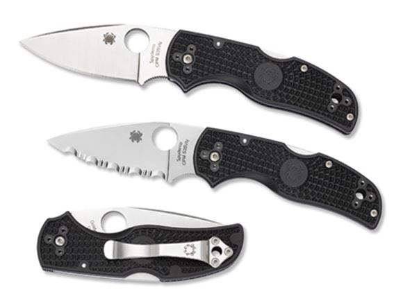 Picture of Spyderco Knives - Native 5, Black FRN, PlainEdge, Flat Ground