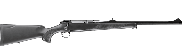Picture of Sauer S 101 Classic XT Bolt Action Rifle - 243 Win, 22", Matte Black, ERGO MAX Polymer Ambidextrous w/Symmetrical Palm Swell Stock w/Soft Touch Coating, Ever Rest Bedding, 5rds, w/Optional Adjustable Open Sights