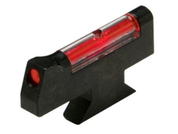 Picture of HiViz Handgun Sights, Smith & Wesson, Front Sights - Fiber Optic Front Revolver Sight, Red, For Any S&W Models w/Interchangeable Front Sight, Installed Height .208"