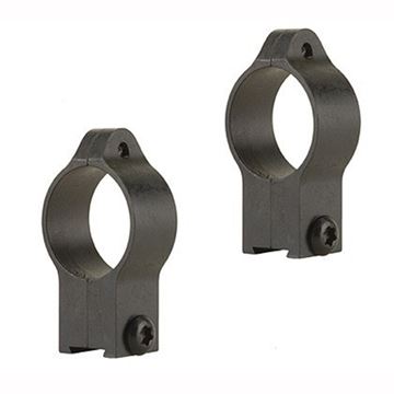 Picture of Talley Rimfire Speciality Rings - 1", Low, Black, For CZ 452 European, 455, 512, 513 (11mm Dovetail Setup)