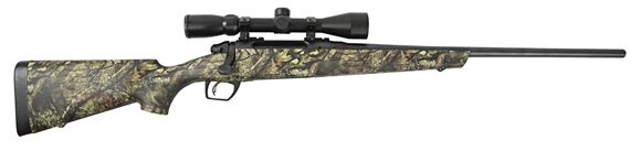 Picture of Remington Model 783 Camo Bolt Action Rifle - 308 Win, 22", Magnum Contour, Carbon Steel, Button Rifled, Matte Blued, Mossy Oak Break-Up Country Camo Synthetic Stock, Pillar-Bedded, 4rds, CrossFire Adjustable Trigger, SuperCell Recoil Pad, w/3-9x40mm Scop