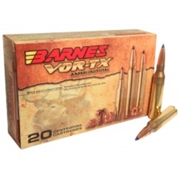 Picture of Barnes VOR-TX Premium Hunting Rifle Ammo - 300 Win Mag, 190Gr, LRX BT, 20rds Box