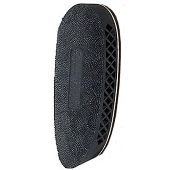 Picture of Pachmayr Field Recoil Pads, F325 Deluxe Shotgun & Rifle - Medium, Field Shape, Stipple Texture, 5.40"x1.95"x1.10", Brown, White Line Base