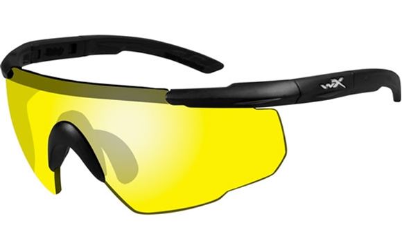 Picture of Wiley X Changeable Series - Saber Advanced, Yellow Lens, Matte Black Frame