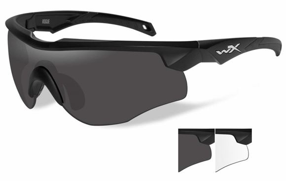 Picture of Wiley X Changeable Series - WX Rogue, Grey/Clear, Matte Black Frame