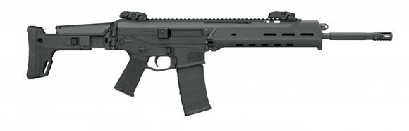 Picture of Bushmaster ACR Basic Folder Semi-Auto Carbine - 5.56mm NATO/223 Rem, 16.5", Cold Hammer-Forged w/NFC, A2 Birdcage Flash Hider, Black Composite Hand Guard & Receiver, Folding Six-Position Telescoping Polymer Stock, 5/30rds PMAG, Magpul MBUS Sights