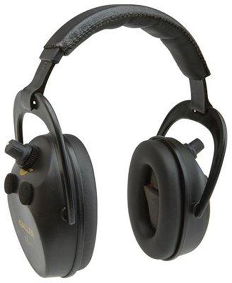 Picture of Allen Safety, Ear Protection - Axion Electronic Lo-Profile Shooting Muff, NRR 25dB, Black