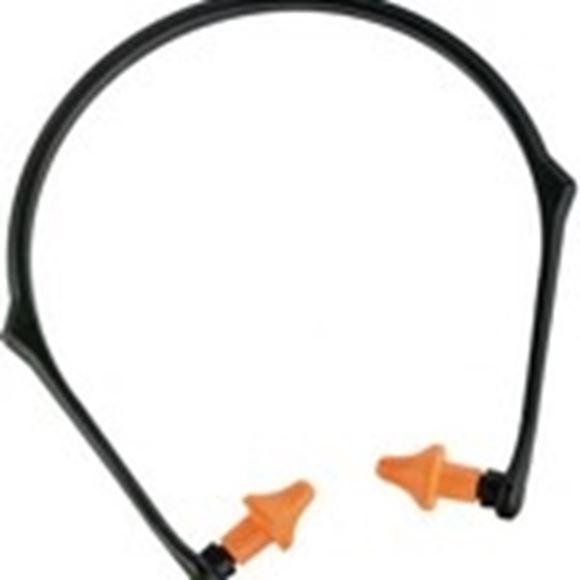 Picture of Allen Safety, Ear Protection - Banded Ear Plugs, NRR 22dB, Black