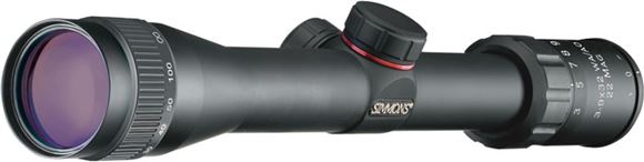 Picture of Simmons 22 Mag Rimfire Riflescopes - 3-9x32mm, 1", Matte, TruPlex, Front Parallex Adjustment, 1/4 MOA Click Value, Fully Coated, Waterproof/Fogproof/Shockproof, w/Rings