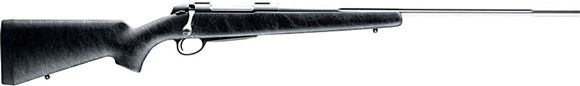 Picture of Sako A7 Roughtech Pro Bolt Action Rifle - 300 Win Mag, 24.4", Stainless Steel, Cold Hammer Forged Medium Contour Fluted Barrel, Black w/Grey Spider Web Rough Surface Texture Stock w/Fully Integrated Aluminium Bedding, 3rds, 2-4lb Adjustable Trigger