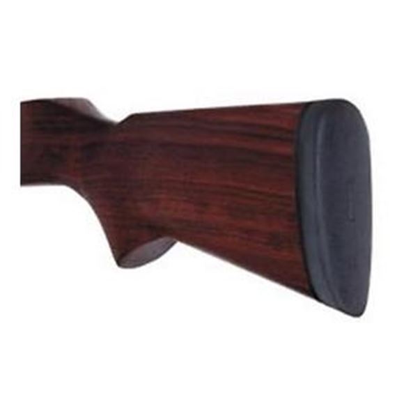 Picture of Pachmayr Field Recoil Pads, D752B Decelerator Old English - Small, Skeet Shape, Leather Texture, 5.30"x1.68"x0.60", Black