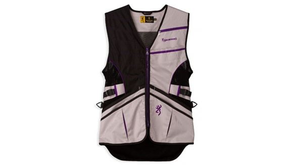 Picture of Browning Outdoor Clothing, Shooting Vests - Ace Shooting Vest for Her, Purple, Large