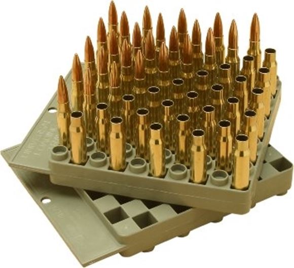 Picture of MTM Case-Gard Reloading, Compact Universal Loading Tray - Gray, .17 thru .458, 2-Sided