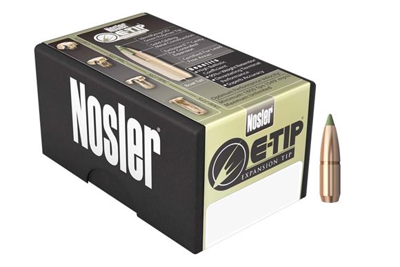 Picture of Nosler Bullets, E-Tip - 7mm Caliber (.284"), 150Gr, Spitzer, 50ct Box