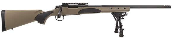 Picture of Remington Model 700 VTR Bolt Action Rifle - 308 Win, 22", Triangular Contour w/Integral Muzzle Brake, 1:10", Blued, Flat Dark Earth Synthetic Stock w/Black OverMolded Grips, 4rds, X-Mark Pro Trigger