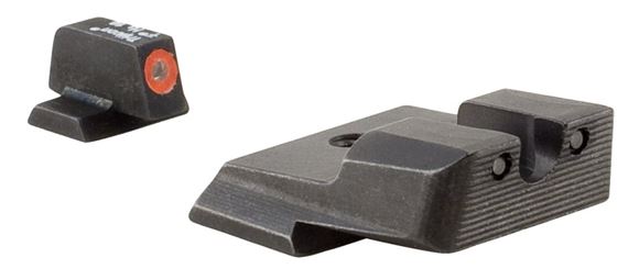Picture of Trijicon Iron Sights, Trijicon HD Night Sights - Smith & Wesson, SA137O, S&W HD Night Sight Set, Orange Front Outline, Fits Smith & Wesson M&P/SD9 VE/SD40 VE Models (Excluding M&P SHIELD & C.O.R.E. Series)