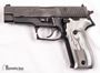 Picture of Used Sig Sauer P226 40 S&W, With 2 Magazines & Silver Aluminum Grips, Good Condition