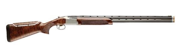 Picture of Browning Citori 725 Sporting w/Adjustable Comb Over/Under Shotgun - 12Ga, 3", 32", Vented Rib, Polished Blued, Silver Nitride Finish Receiver, Gloss Oil Turkish Walnut Stock w/Adjustable Comb, HiViz Pro-Comp Front & Ivory Bead Sig
