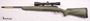 Picture of Browning X-Bolt Carbine Combo Bolt Action Rifle - 30-06 Sprg, 20",Matte Black, OD Green Composite Stock, 4rds, w/ Leupold VX1 3-9x40