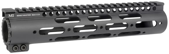Picture of Midwest Industries Rifle Accessories - Gen2 SS-Series One Piece Free Float Handguard, 10-inch Carbine, Black