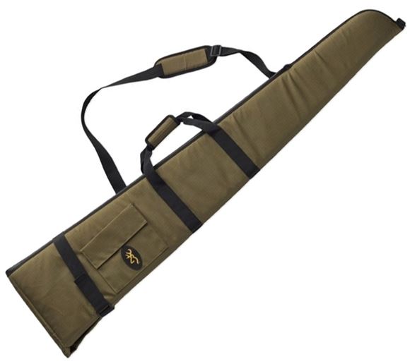 Picture of Browning Gun Cases, Flexible Gun Cases - Father and Son Floater Shotgun Flex Case, 52", Shotgun, Oliver, Heavy Duty Rip Stop Fabric Canvas, w/Center Panel Divider & Accessory Pocket with Velcro Closure