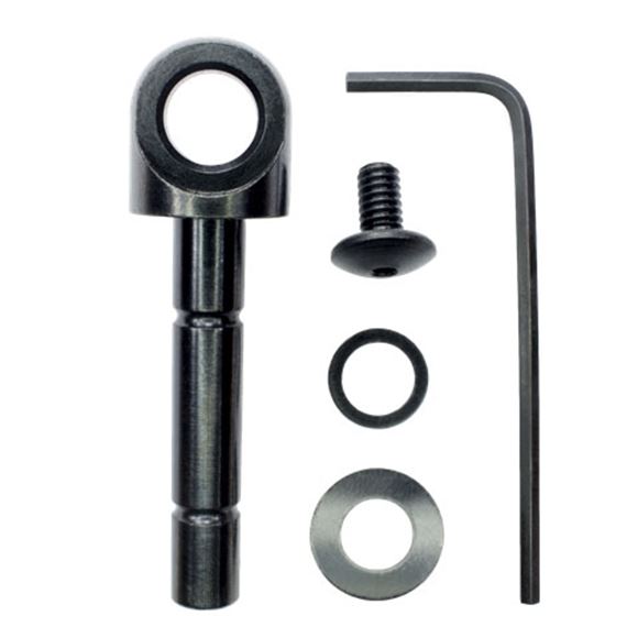 Picture of GrovTec GT Tactical Accessories, Tactical Sling Adapters & Bases - GT Shotgun Side Mount Single Point Adapters For Snap Hooks, Black-Oxide Finish, For Remington 870/870 Exp/11-87/1100 12Ga