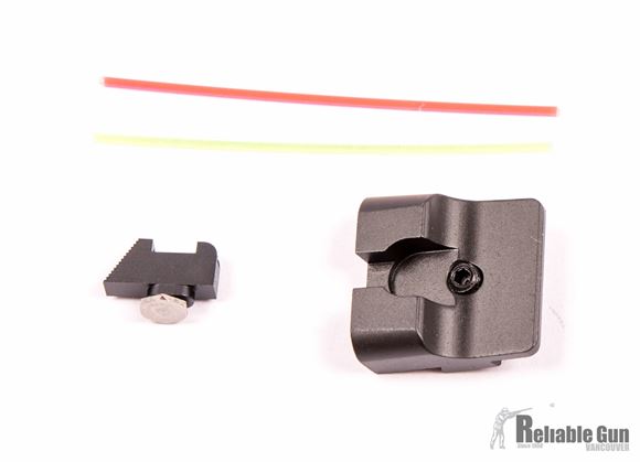 Picture of Lone Wolf Glock Parts - Sevigny Competition Plain Rear Sight with Fiber Optic Front