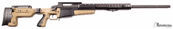Picture of Used Remington 700 Varmint Bolt-Action 308, With Accuracy International AX AICS Stock, One Mag, Excellent Condition