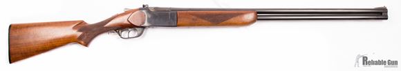 Picture of Used Marlin Model 90 Over-Under 20ga, 28" Barrels, Bottom Barrel Sleeved to .357 Mag, With Lyman Peep Sight, Good Condition