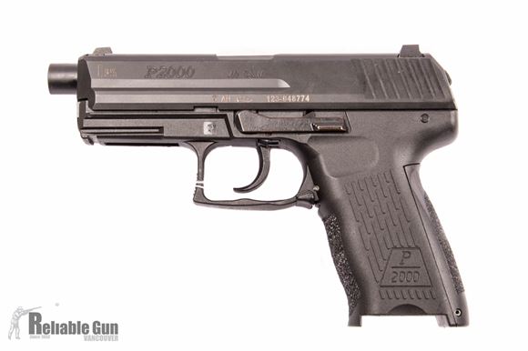Picture of Used Heckler & Koch (H&K) P2000 Semi-Auto .40 S&W, LEM Trigger, 106mm Barrel, With 4 Mags & Tritium Sights, Good Condition