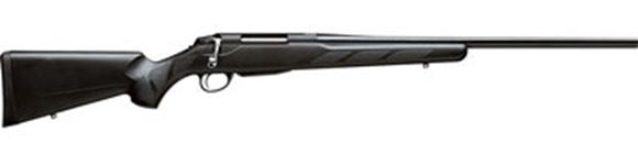 Picture of Tikka T3 Lite Bolt Action Rifle - 270 WSM, 24-3/8", Blued, Cold Hammer Forged Light Hunting Contour Barrel, Black Glass-Fiber Reinforced Copolymer Polypropylene Stock, 3rds, No Sight, 2-4lb Adjustable Trigger